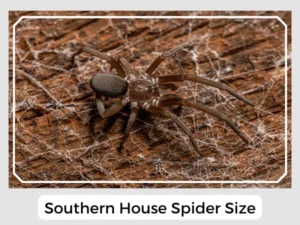 Southern House Spider Size