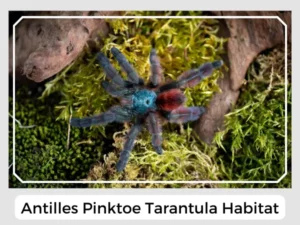 Antilles Pinktoe Tarantula Habitat