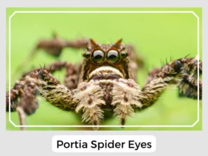 Portia Spider Eyes