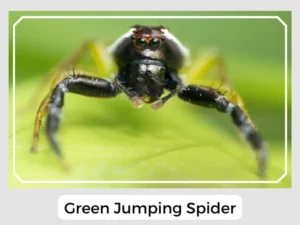 Green Jumping Spider Image
