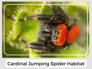 Cardinal Jumping Spider Habitat