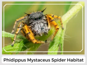 Phidippus Mystaceus Spider Habitat